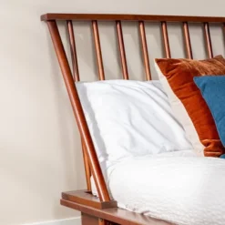 Boho Solid Wood Spindle Platform Bed - Saracina Home 19 Boho Solid Wood Spindle Platform Bed - Saracina Home -Furniture Series Store GUEST 25c48dee c55c 4d11 acb3 98c5359f0380