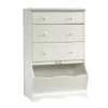 Pogo 3 Drawer Chest With Storage Bin Soft White - Sauder