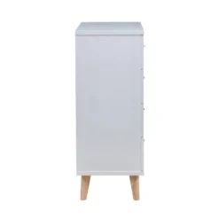 Retreat Mid-Century 4 Drawer Chest White - MiBasics -Furniture Series Store GUEST 2666c619 213c 4f2d b652 ef63c7bc6255