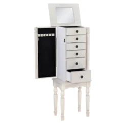 Obrecht Jewelry Armoire Off White - Powell Company 28 Obrecht Jewelry Armoire Off White - Powell Company -Furniture Series Store GUEST 26aa19b3 ea5e 47c1 aad4 9c0dc9362c09