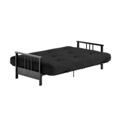 Full Anders Metal Arm Futon With 6" Microfiber Mattress - Room & Joy -Furniture Series Store GUEST 27a791e4 8530 4b8d bfc5 38484eec41e9