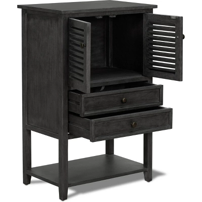 Elmhurst Cabinet Dark Gray - Finch 9 Elmhurst Cabinet Dark Gray - Finch - Image 9
