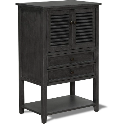 Elmhurst Cabinet Dark Gray - Finch 2 Elmhurst Cabinet Dark Gray - Finch - Image 2