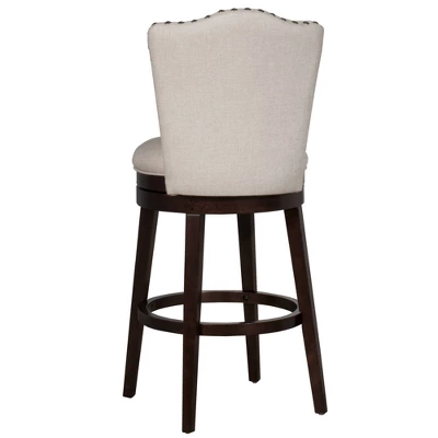 Edenwood Barstool Chocolate/Cream - Hillsdale Furniture 4 Edenwood Barstool Chocolate/Cream - Hillsdale Furniture - Image 4