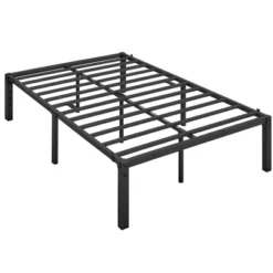 Yaheetech Metal Platform Bed Frame With Heavy Duty Steel Slat Support -Furniture Series Store GUEST 2dcd77bc 58f2 42c9 bc81 ed99088e5f86