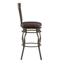 30" Flynn Barstool Bronze - Linon -Furniture Series Store GUEST 2e822c45 03cd 4ec2 8fcd 528327a1e508