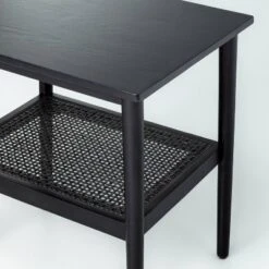 Wood & Cane Square Accent Side Table - Hearth & Hand™ With Magnolia -Furniture Series Store GUEST 2fec86c2 46f8 4bc8 b6c1 4905ec94127a