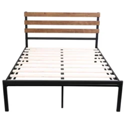 Costway Twin Size Metal Platform Bed Frame Mattress Foundation Wooden Headboard -Furniture Series Store GUEST 3055dd18 5fd4 40fd b1d2 6bc6398a9d52