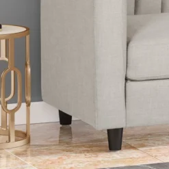 Humbolt Contemporary Channel Stitched Sofa Beige - Christopher Knight Home -Furniture Series Store GUEST 319cad27 8372 4f2e aad5 5b51733ed29b