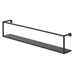 Floating Wall Shelf - Black -Furniture Series Store GUEST 3221c7db e9c0 4f80 a186 8148223a1bfa