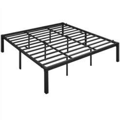 Yaheetech Metal Platform Bed Frame With Heavy Duty Steel Slat Support -Furniture Series Store GUEST 3227a05c d3ec 4850 933a bf24a3b2c03d
