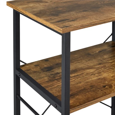 Yaheetech Kitchen Storage Rack With Basket/Hooks/Storage 5 Yaheetech Kitchen Storage Rack With Basket/Hooks/Storage - Image 5