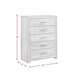 Beckett 5 Drawer Chest Walnut - Picket House Furnishings -Furniture Series Store GUEST 33769dbc 5525 4365 a718 f977faa67b8f