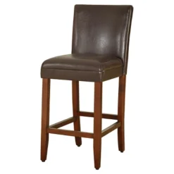 29" Faux Leather Barstool - HomePop -Furniture Series Store GUEST 34cd0087 ffeb 4728 a79d 1537d9d6ff25