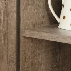 Morgan 4 Door Storage Cabinet Oak - South Shore -Furniture Series Store GUEST 34d09d74 250b 4fc1 8543 944f030c2203