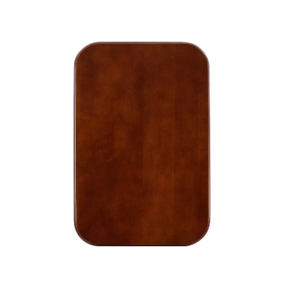 Grant Tray Tables Dark Cherry/Chrome - Powell Company 5 Grant Tray Tables Dark Cherry/Chrome - Powell Company - Image 5