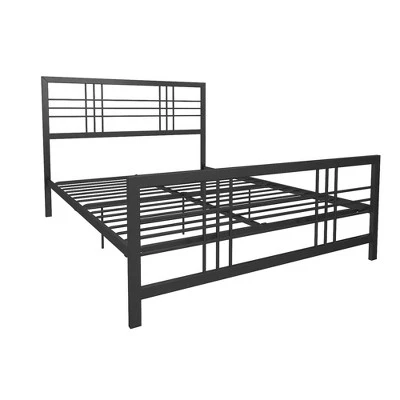Bellatrix Metal Bed Black - Room & Joy 13 Bellatrix Metal Bed Black - Room & Joy - Image 13