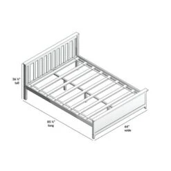 Plank+Beam™ Queen Bed -Furniture Series Store GUEST 36dc5d77 1291 40bb 9ef8 130b3baf5622