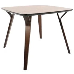38" Folia Mid-Century Modern Dining Table - LumiSource 11 38" Folia Mid-Century Modern Dining Table - LumiSource -Furniture Series Store GUEST 38446960 b29a 49b9 9225 79645064d71e