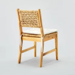 2pk Temescal Valley Wood And Woven Dining Chairs With Cushion Cream - Threshold™ Designed With Studio McGee -Furniture Series Store GUEST 38d690c4 7a20 4fcd 9fd7 68f7f98e23c3