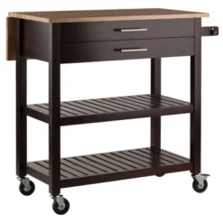 Langdon Kitchen Cart Cappuccino - Winsome 21 Langdon Kitchen Cart Cappuccino - Winsome -Furniture Series Store GUEST 3939be0d 78c0 4ee6 ba3d f63e89ab9d45
