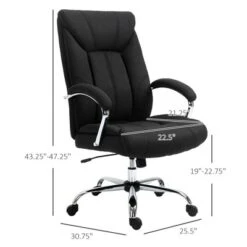 Vinsetto High Back Swivel Home Office Chair Task Ergonomic Linen Fabric Computer Chair With Arm Adjustable Height 11 Vinsetto High Back Swivel Home Office Chair Task Ergonomic Linen Fabric Computer Chair With Arm Adjustable Height -Furniture Series Store GUEST 3ad519c3 d24b 4834 b1eb cb56d2d2d1ba