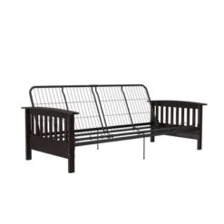 Full Brixen Wood Arm Metal Futon Frame With 6" Mattress - Room & Joy 19 Full Brixen Wood Arm Metal Futon Frame With 6" Mattress - Room & Joy -Furniture Series Store GUEST 3bcea109 98b7 4b5e 8645 e814c66142b6