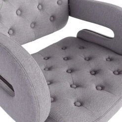 Set Of 2 Adjustable Tufted Fabric Barstool With Armrests - CorLiving -Furniture Series Store GUEST 3beee405 6d81 4286 9478 f33d9d165dec