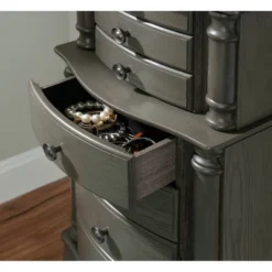 Sedalia Jewelry Armoire Gray - Powell Company 26 Sedalia Jewelry Armoire Gray - Powell Company -Furniture Series Store GUEST 3d09f9d8 1938 497e 9933 e7a782f0d997