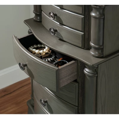 Sedalia Jewelry Armoire Gray - Powell Company 12 Sedalia Jewelry Armoire Gray - Powell Company - Image 12