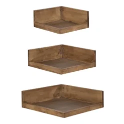 3pc Levie Corner Shelf Set - Kate & Laurel All Things Decor 10 3pc Levie Corner Shelf Set - Kate & Laurel All Things Decor -Furniture Series Store GUEST 3d287f10 f8af 4f0a 858f 9ce66da0beca