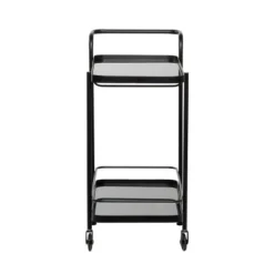 Contemporary Metal Bar Cart Black - Olivia & May 26 Contemporary Metal Bar Cart Black - Olivia & May -Furniture Series Store GUEST 3db1d713 1fe8 4820 858f 0e9f3d46eb85