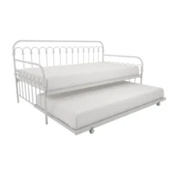 Twin Bright Pop Metal Daybed With Roll Out Trundle - Novogratz -Furniture Series Store GUEST 3fd77c16 bd9e 4293 bb7f 0f532df81738