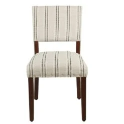 Set Of 2 Stripe Dining Chairs - HomePop -Furniture Series Store GUEST 3ffb2b5b 3c20 478f a4b4 f069e4715518