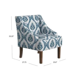 Classic Swoop Arm Chair Ikat Medallion Print - HomePop 17 Classic Swoop Arm Chair Ikat Medallion Print - HomePop -Furniture Series Store GUEST 41648fbe 4746 443a 84e0 d4da2176be92