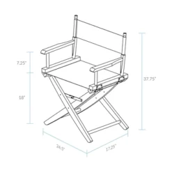 Extra Wide Directors Chair - Casual Home -Furniture Series Store GUEST 41ed88ad ce5c 4794 a832 785484719021