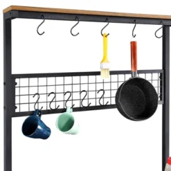 Yaheetech Kitchen Bakers Rack With 4 Storage Shelves -Furniture Series Store GUEST 4255ef3d 3f7b 4f45 b45c c247e3ed908b