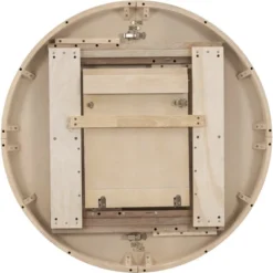 5 PCS Round Extendable Dining Table Set With Butterfly Leaf And 4 Upholstered Dining Armchairs-ModernLuxe 23 5 PCS Round Extendable Dining Table Set With Butterfly Leaf And 4 Upholstered Dining Armchairs-ModernLuxe -Furniture Series Store GUEST 427a05d8 4a95 4b46 bf51 114b7d5caa0f