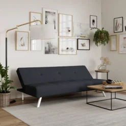 Sorenson Convertible Futon Sofa Bed Charcoal - Serta -Furniture Series Store GUEST 42c7dc0f 0237 407c a304 10bec7e90c19