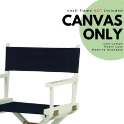 Extra Wide Director's Chair Replacement Canvas Wide Hunter Green - Flora Home -Furniture Series Store GUEST 44208366 6ce3 4688 b17e 0787158dd7fa