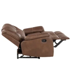 Katrine Manual Reclining Loveseat Brown - Steve Silver Co. -Furniture Series Store GUEST 461ef20f 62c4 4316 b3b8 1e63a315925f