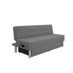 Wilton Dream Convertible Futon Sofa Bed Charcoal - Serta -Furniture Series Store GUEST 46476d34 8f03 433a 9291 d6518bbccbc9