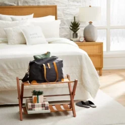 Wood & Cane Transitional Nightstand - Hearth & Hand™ With Magnolia -Furniture Series Store GUEST 46a1cd0f 0a1e 45e6 ba36 320a27b743a3