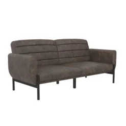 Ash Futon Distressed Faux Leather - Room & Joy -Furniture Series Store GUEST 4789f921 bd8f 4d5d b06b 6412e05a788c