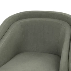 Mid-Century Upholstered Accent Chair, Arm Chair With Lumbar Pillow And Metal Legs-ModernLuxe -Furniture Series Store GUEST 4814772f 4d35 4cf8 9fd1 8519465c35d8