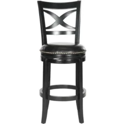 Santino Swivel Bar Stool - Safavieh -Furniture Series Store GUEST 497e5e18 fdd6 492c 98b3 adbb55b9ea22
