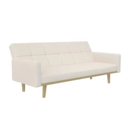 Benedict Wooden Futon Ivory - Room & Joy -Furniture Series Store GUEST 49aff4d1 2602 48c7 bab1 6bd2c5a052ed