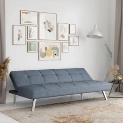 Colette Convertible Futon Sofa Bed Light Gray - Serta 19 Colette Convertible Futon Sofa Bed Light Gray - Serta -Furniture Series Store GUEST 4a478833 494c 425e 93f6 a5b29adcd7e0