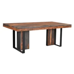 Savannah Dining Table Brown - Treasure Trove Accents