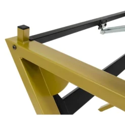 2pc Stellar Drawing Table With 36" Adjustable Top With Stool Set Black/Gold - Studio Designs -Furniture Series Store GUEST 4c0f3f24 dfd3 4dbe aa70 e62d681f74db